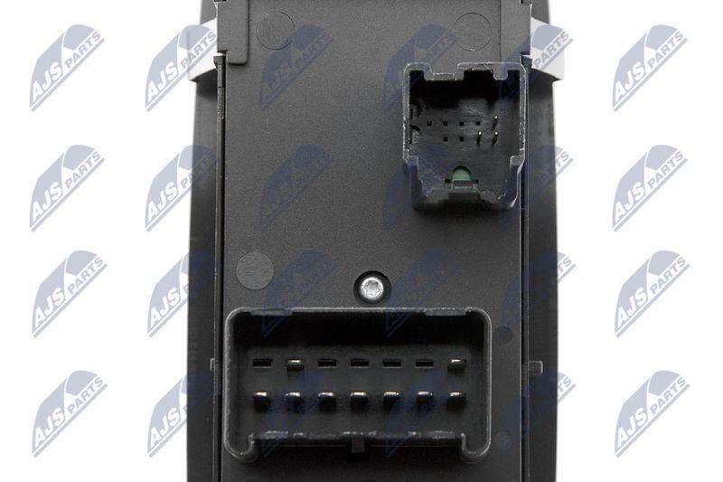 Interrupteur, lève-vitre NTY EWS-CH-017