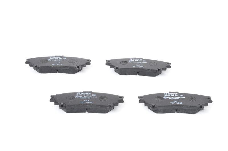 Kit de plaquettes de frein, frein à disque BOSCH 0 986 494 873