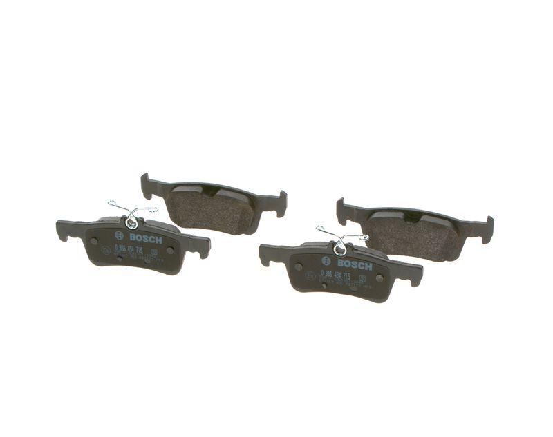 Kit de plaquettes de frein, frein à disque BOSCH 0 986 494 715