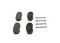 Kit de plaquettes de frein, frein à disque BOSCH 0986424876