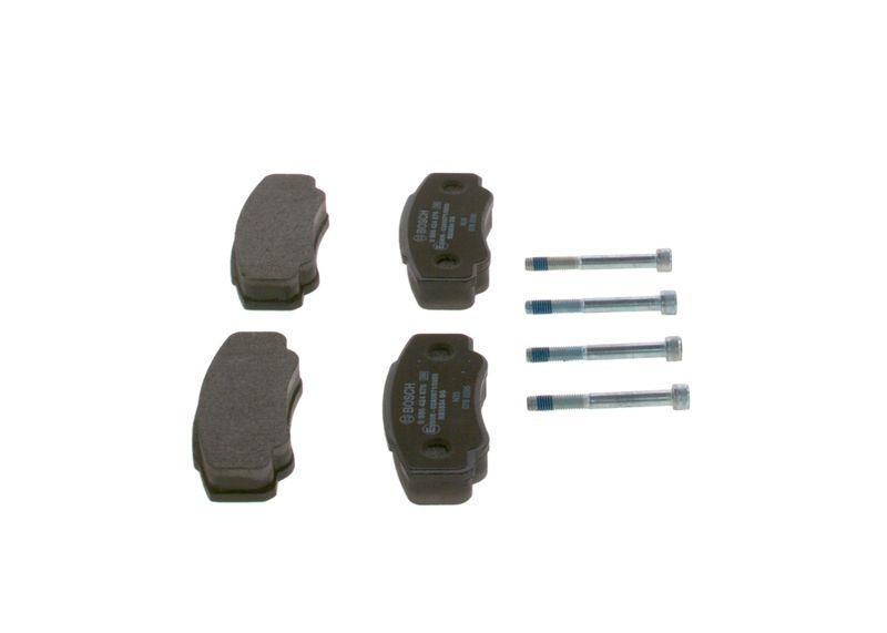 Kit de plaquettes de frein, frein à disque BOSCH 0986424876