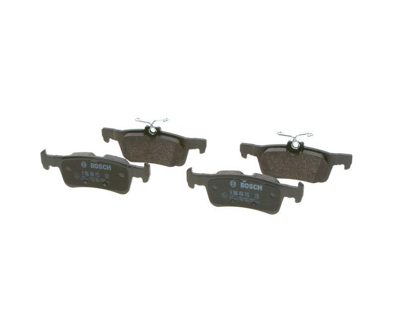 Kit de plaquettes de frein, frein à disque BOSCH 0 986 494 715
