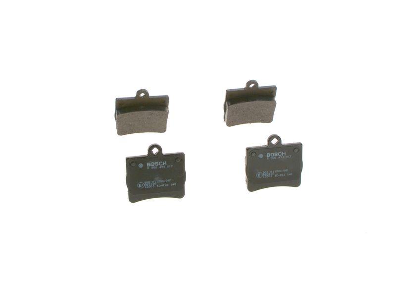 Kit de plaquettes de frein, frein à disque BOSCH 0 986 494 017