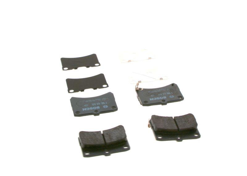 Kit de plaquettes de frein, frein à disque BOSCH 0 986 424 643