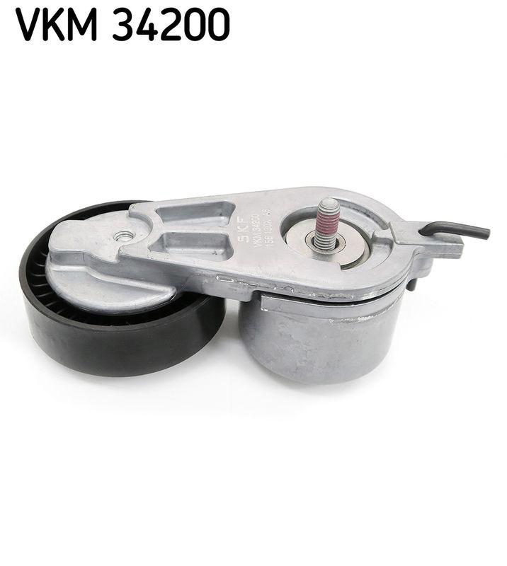 Tendeur de courroie, courroie trapézoïdale à nervures SKF VKM 34200