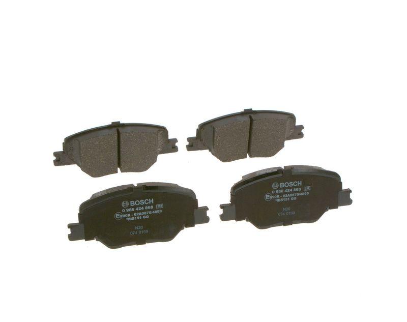 Kit de plaquettes de frein, frein à disque BOSCH 0 986 424 868
