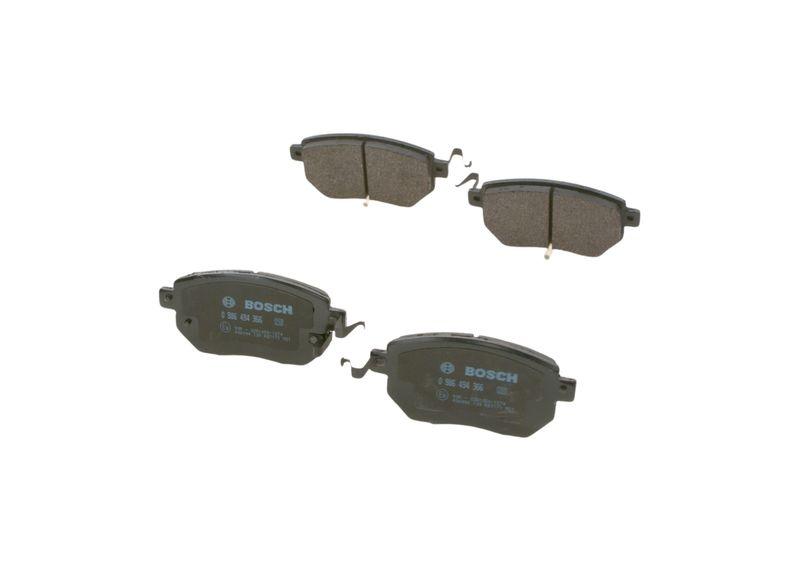 Kit de plaquettes de frein, frein à disque BOSCH 0 986 494 366