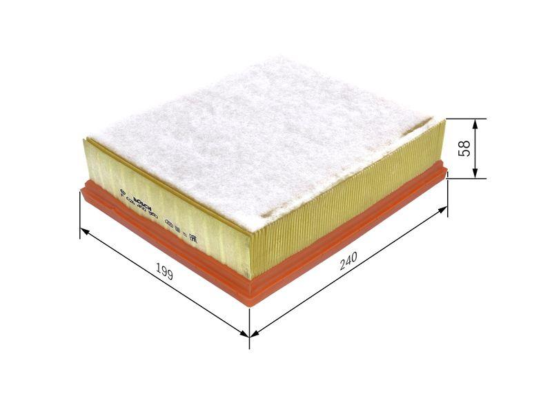 Filtre à air BOSCH F 026 400 550