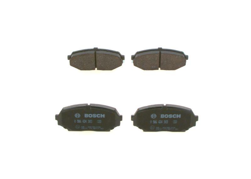 Kit de plaquettes de frein, frein à disque BOSCH 0 986 424 303