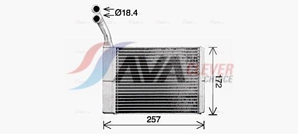 Système de chauffage AVA QUALITY COOLING CN6330