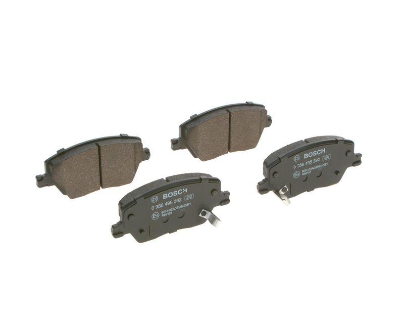 Kit de plaquettes de frein, frein à disque BOSCH 0 986 495 392