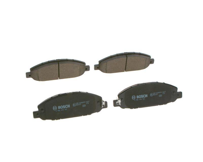 Kit de plaquettes de frein, frein à disque BOSCH 0 986 494 901