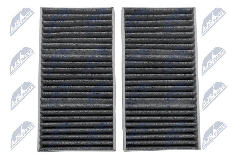 Filtre, air de l'habitacle NTY FCF-ME-040C