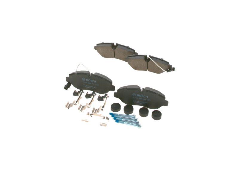 Kit de plaquettes de frein, frein à disque BOSCH 0 986 494 334