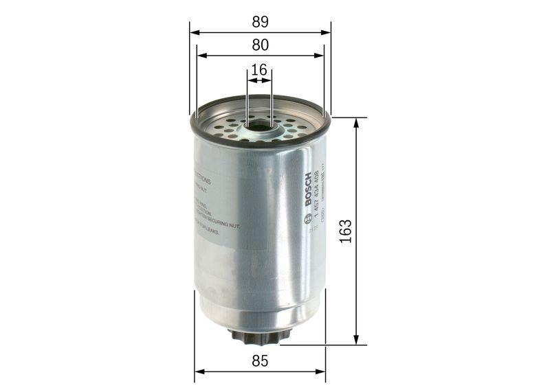 Filtre à carburant BOSCH 1 457 434 408