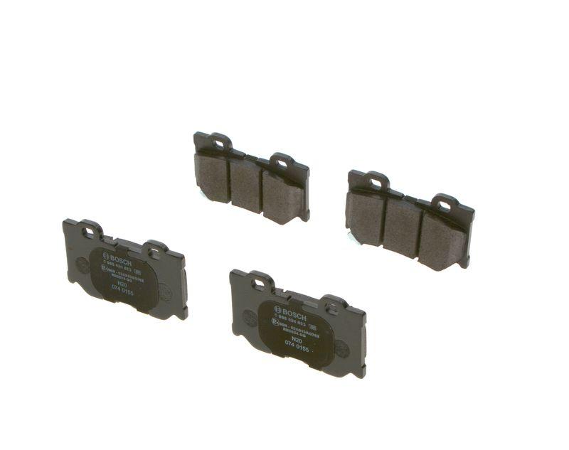 Kit de plaquettes de frein, frein à disque BOSCH 0 986 494 863