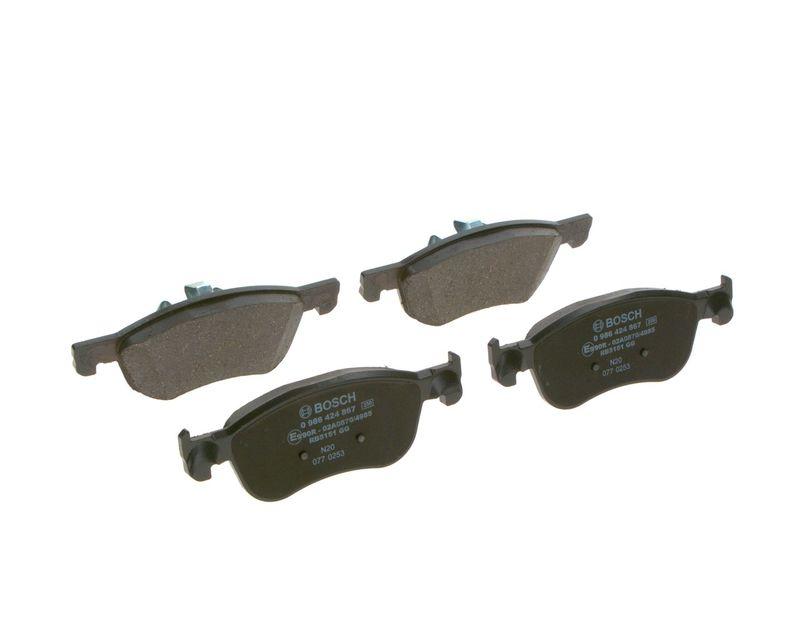 Kit de plaquettes de frein, frein à disque BOSCH 0 986 424 867