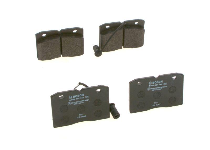 Kit de plaquettes de frein, frein à disque BOSCH 0 986 424 144