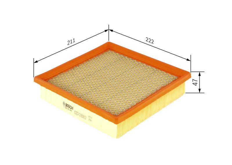 Filtre à air BOSCH F 026 400 464