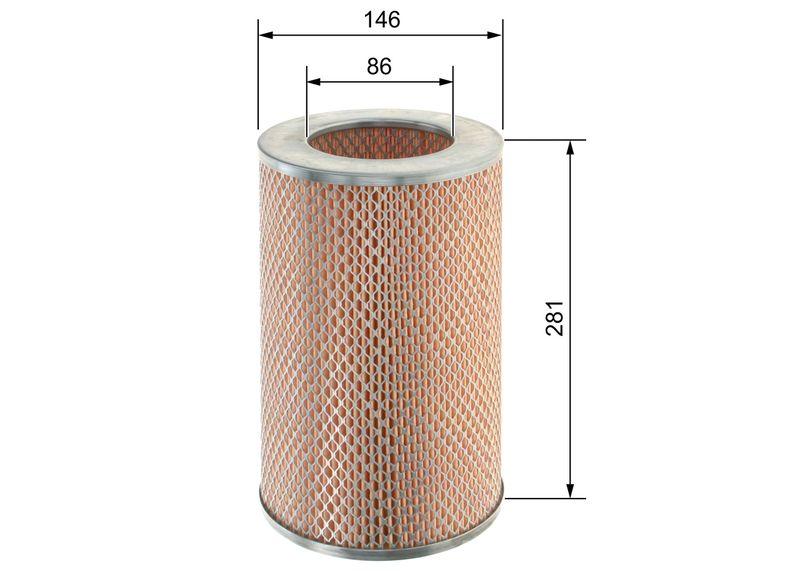 Filtre à air BOSCH F 026 400 092