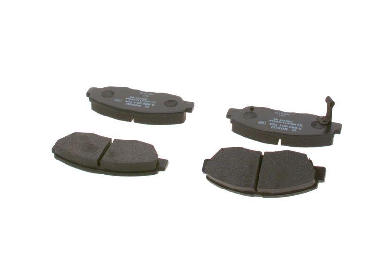 Kit de plaquettes de frein, frein à disque BOSCH 0 986 461 124