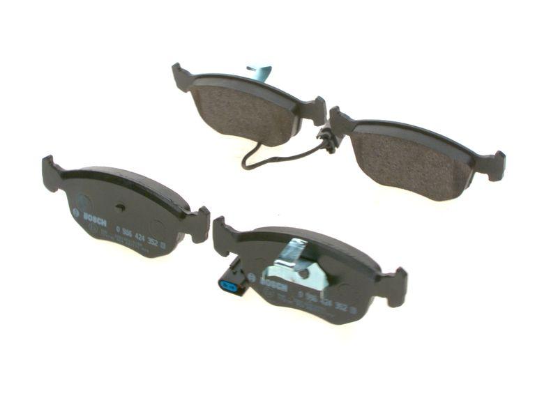 Kit de plaquettes de frein, frein à disque BOSCH 0 986 424 352