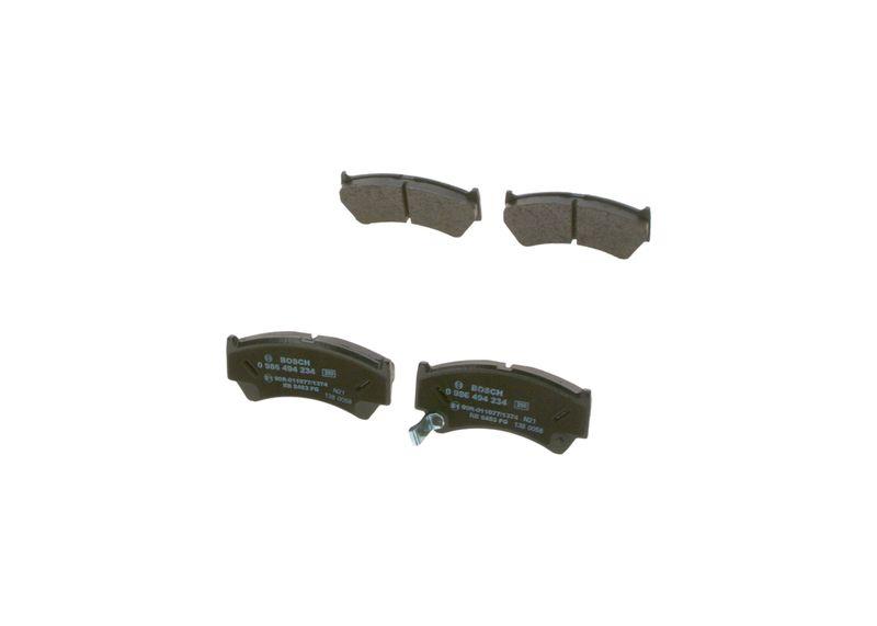 Kit de plaquettes de frein, frein à disque BOSCH 0 986 494 234