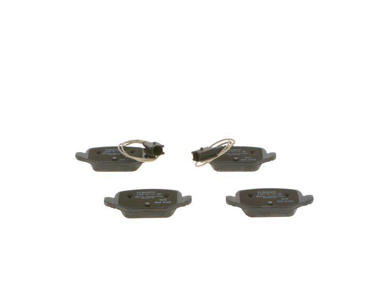 Kit de plaquettes de frein, frein à disque BOSCH 0 986 494 779