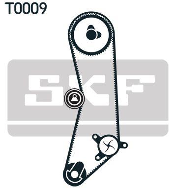 Pompe à eau + kit de courroie crantée SKF VKMC 02202