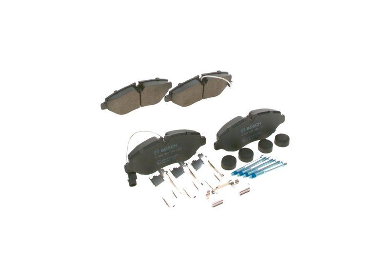 Kit de plaquettes de frein, frein à disque BOSCH 0 986 494 334