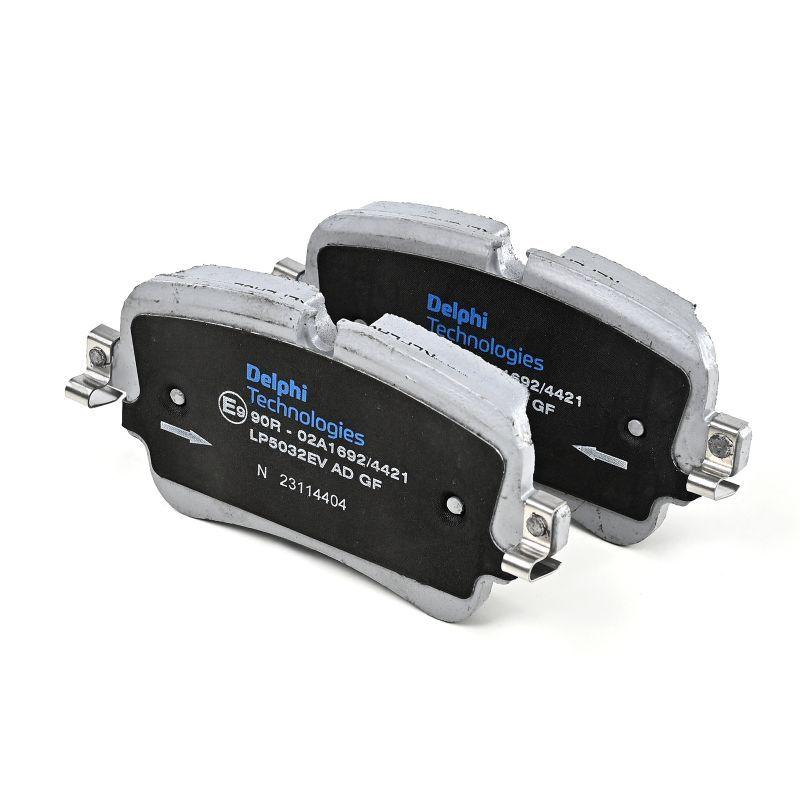 Kit de plaquettes de frein, frein à disque DELPHI LP5032EV