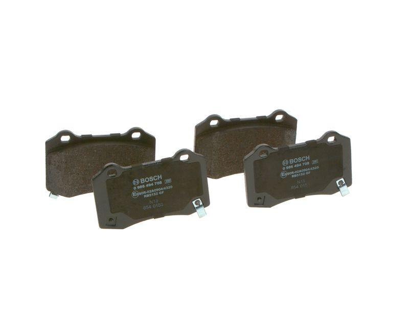 Kit de plaquettes de frein, frein à disque BOSCH 0 986 494 708