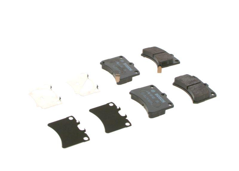 Kit de plaquettes de frein, frein à disque BOSCH 0 986 424 643