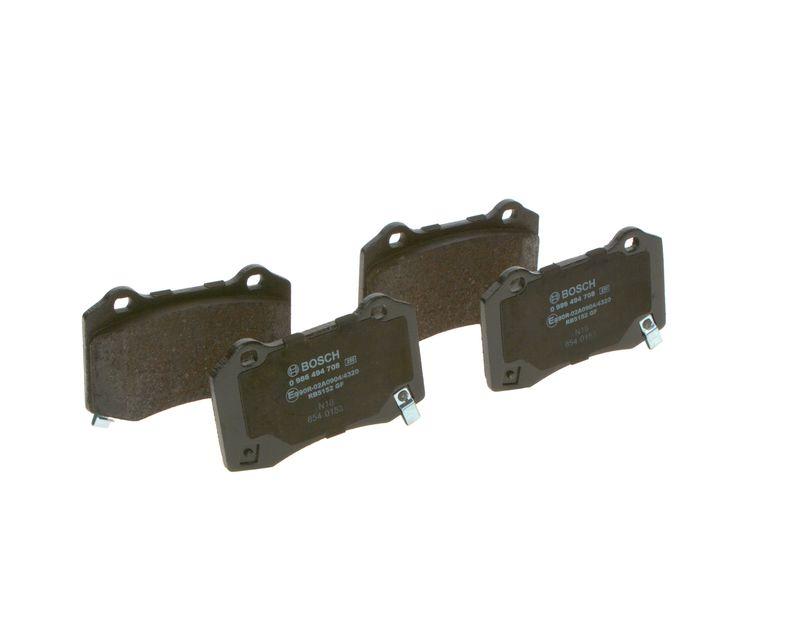 Kit de plaquettes de frein, frein à disque BOSCH 0 986 494 708