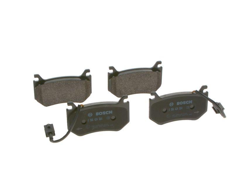 Kit de plaquettes de frein, frein à disque BOSCH 0 986 424 384