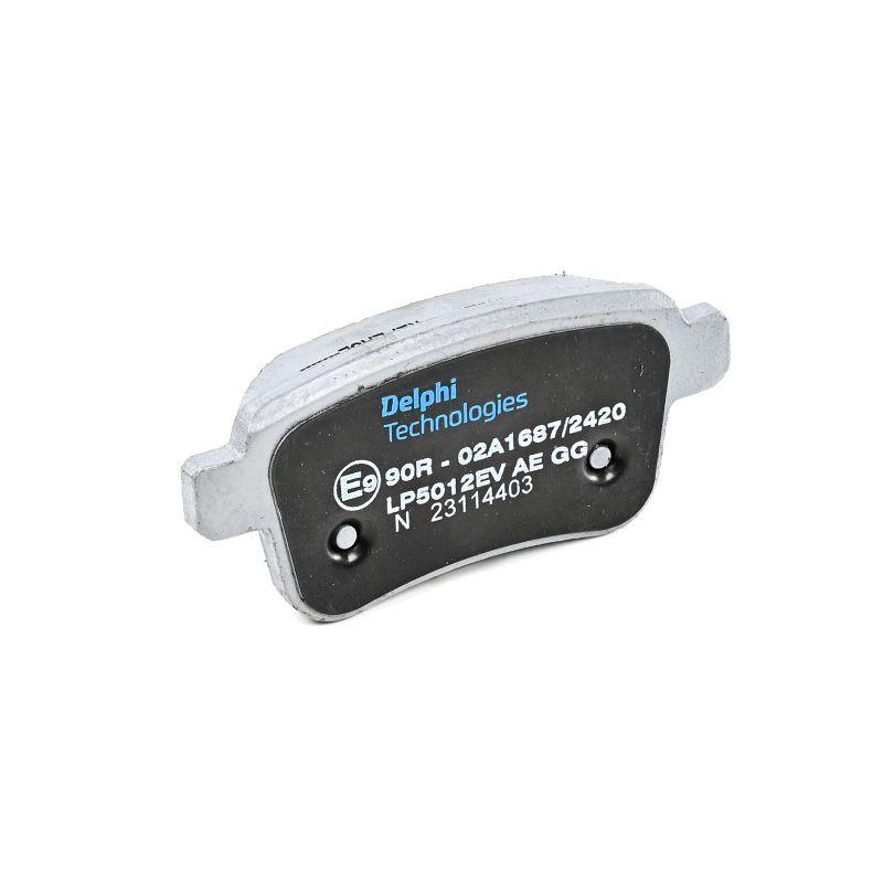 Kit de plaquettes de frein, frein à disque DELPHI LP5012EV
