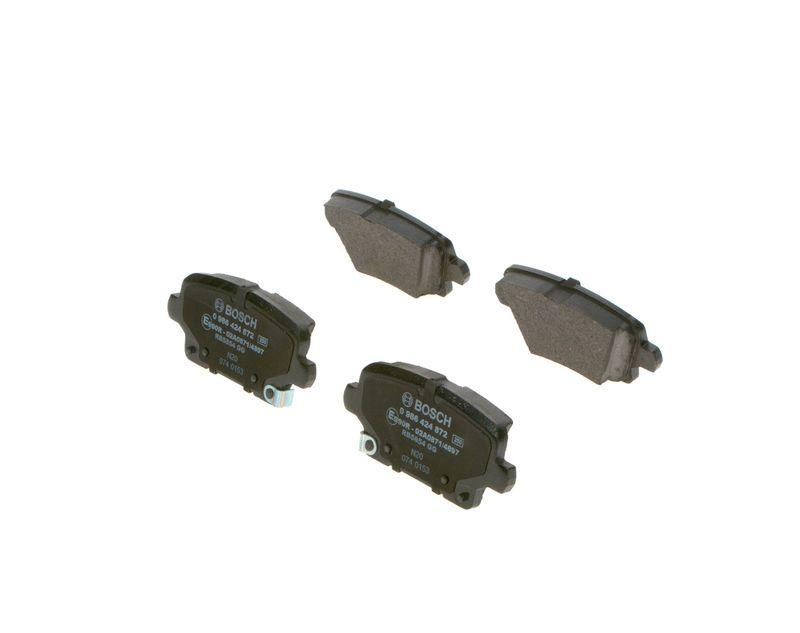 Kit de plaquettes de frein, frein à disque BOSCH 0 986 424 872