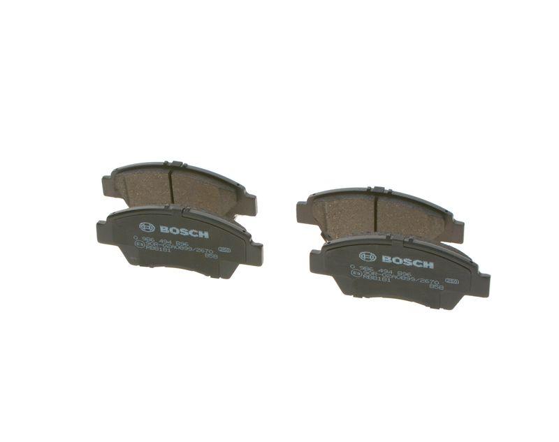 Kit de plaquettes de frein, frein à disque BOSCH 0 986 494 896