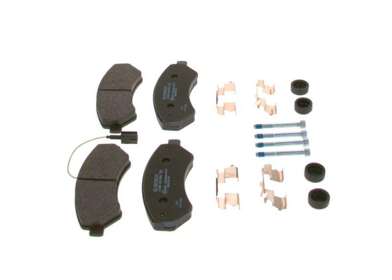 Kit de plaquettes de frein, frein à disque BOSCH 0986494589