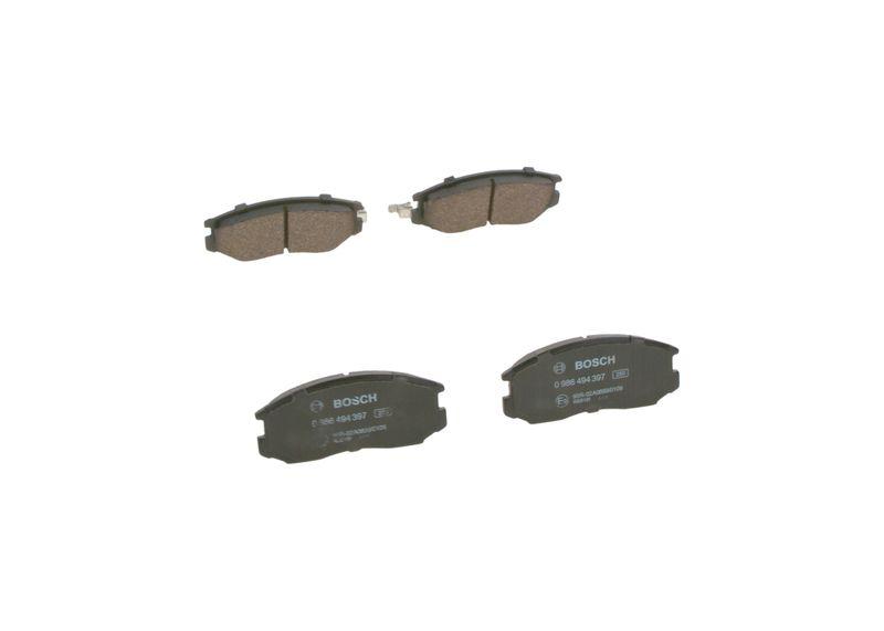 Kit de plaquettes de frein, frein à disque BOSCH 0 986 494 397