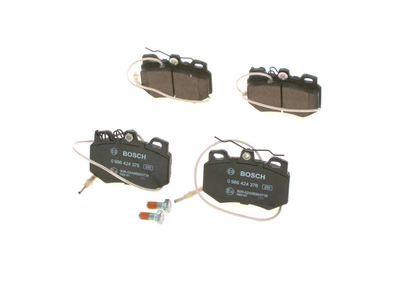 Kit de plaquettes de frein, frein à disque BOSCH 0 986 424 376