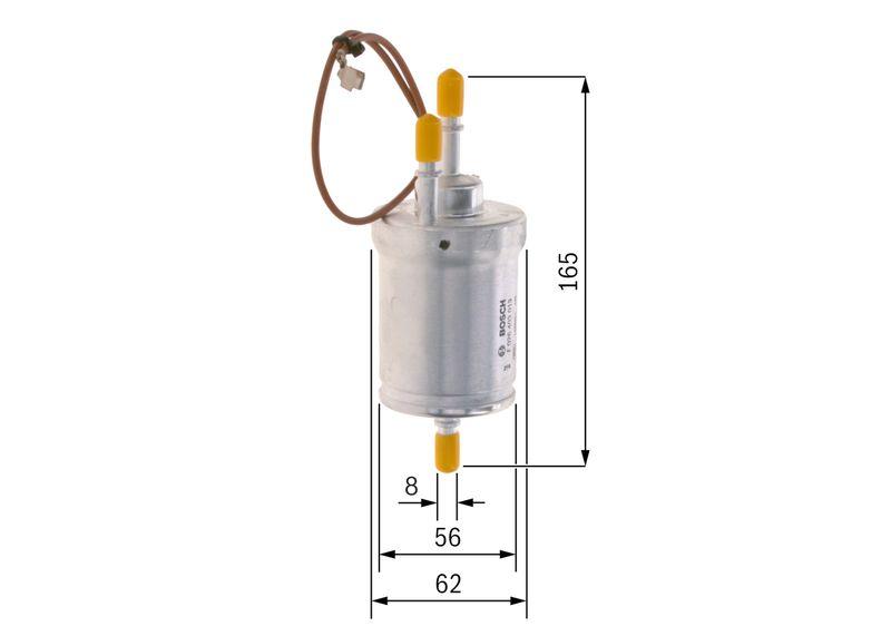 Filtre à carburant BOSCH F026403013