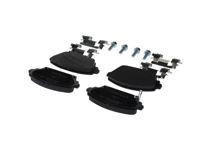 Kit de plaquettes de frein, frein à disque BOSCH 0 986 494 633