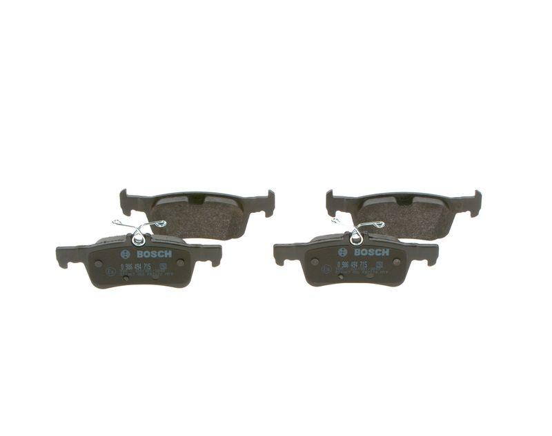 Kit de plaquettes de frein, frein à disque BOSCH 0 986 494 715