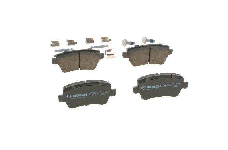 Kit de plaquettes de frein, frein à disque BOSCH 0 986 494 125