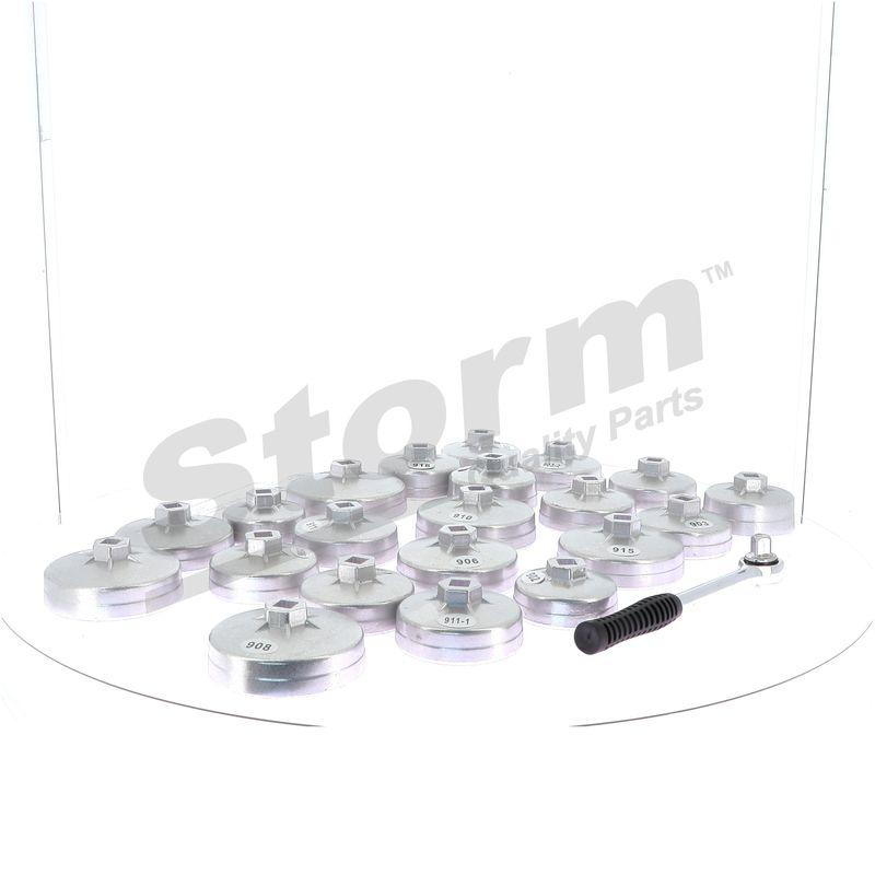 Kit clé coiffe pour filtre à huile STORM QUALITY PARTS 555509