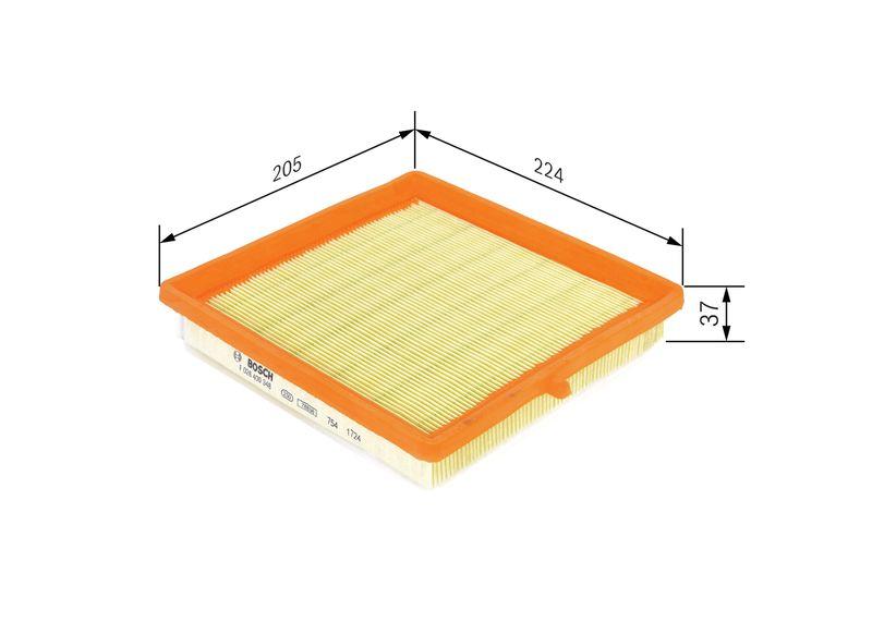 Filtre à air BOSCH F 026 400 348
