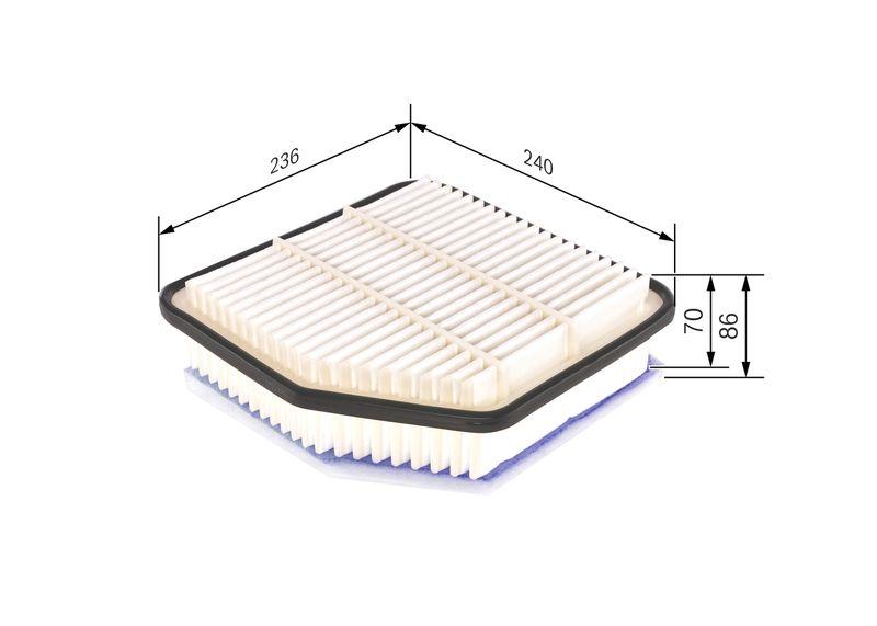 Filtre à air BOSCH F 026 400 176
