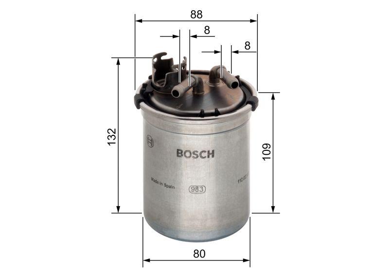Filtre à carburant BOSCH 0450906426