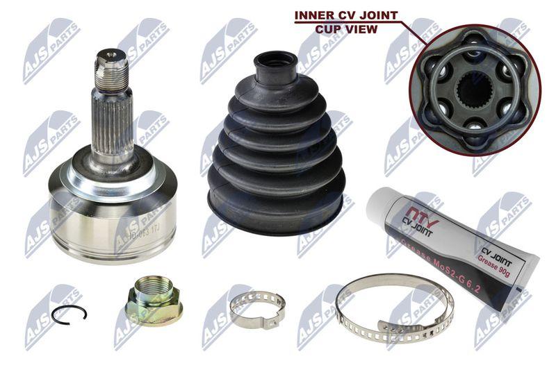 Jeu de joints, arbre de transmission NTY NPZ-HD-063